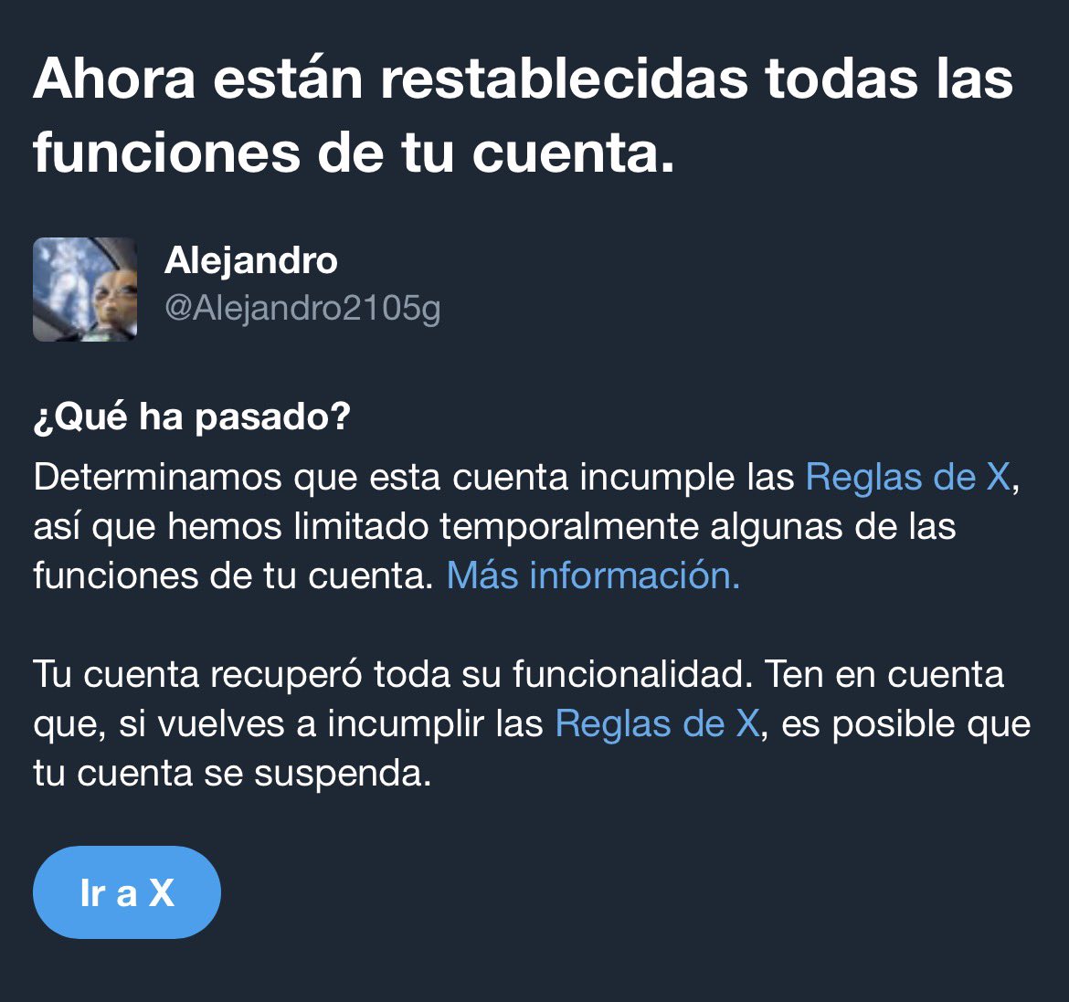 Alejandro2105g's tweet photo. Volvió la mera verdura del pastel, mis +9 seguidores los extrañé https://t.co/cyChEI0eZQ