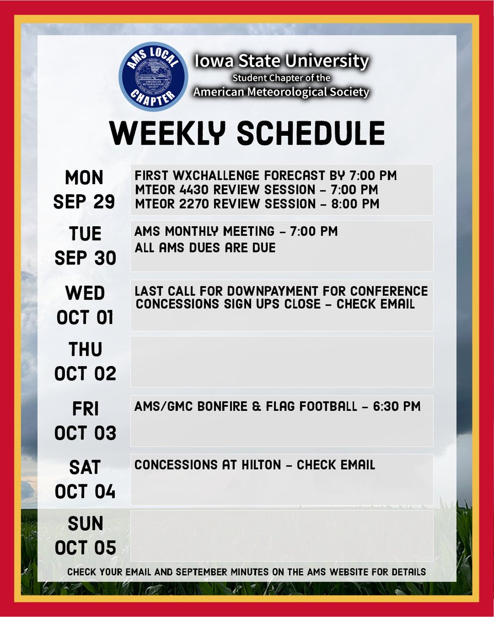 Iowa State AMS tweet media