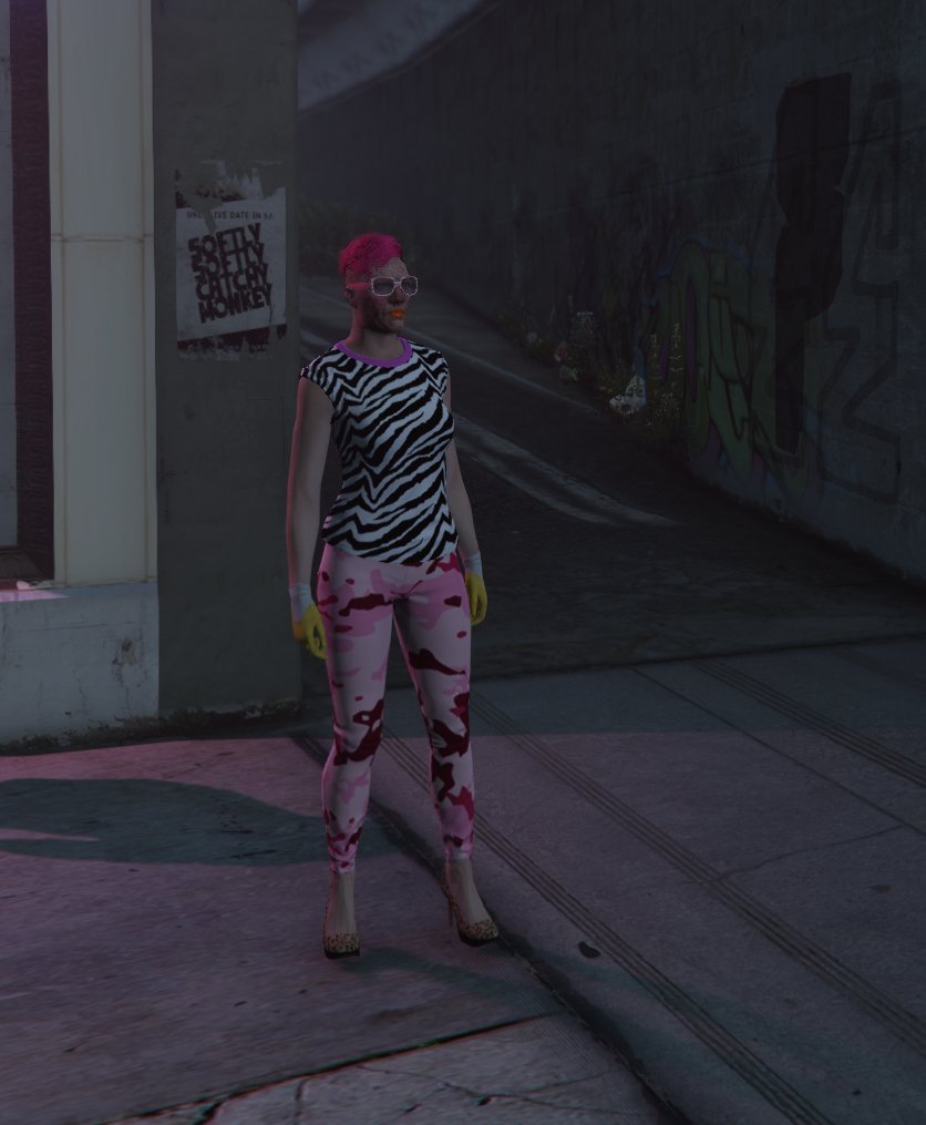 itzBombzy's tweet image. My Gta character 
SLAY QUEEN!