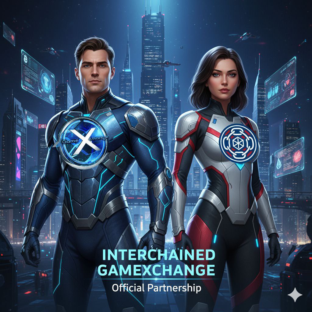 DEWEB33's tweet photo. [GameXchange](https://t.co/renc5bjvQx) | [Interchained](https://t.co/N6kq8pqfJQ) | [Wallet](https://t.co/VEAMuL2UQf)

#GameXchange #Interchained #GameFi #Web3Gaming #ITC https://t.co/Zaax4ePaH6
