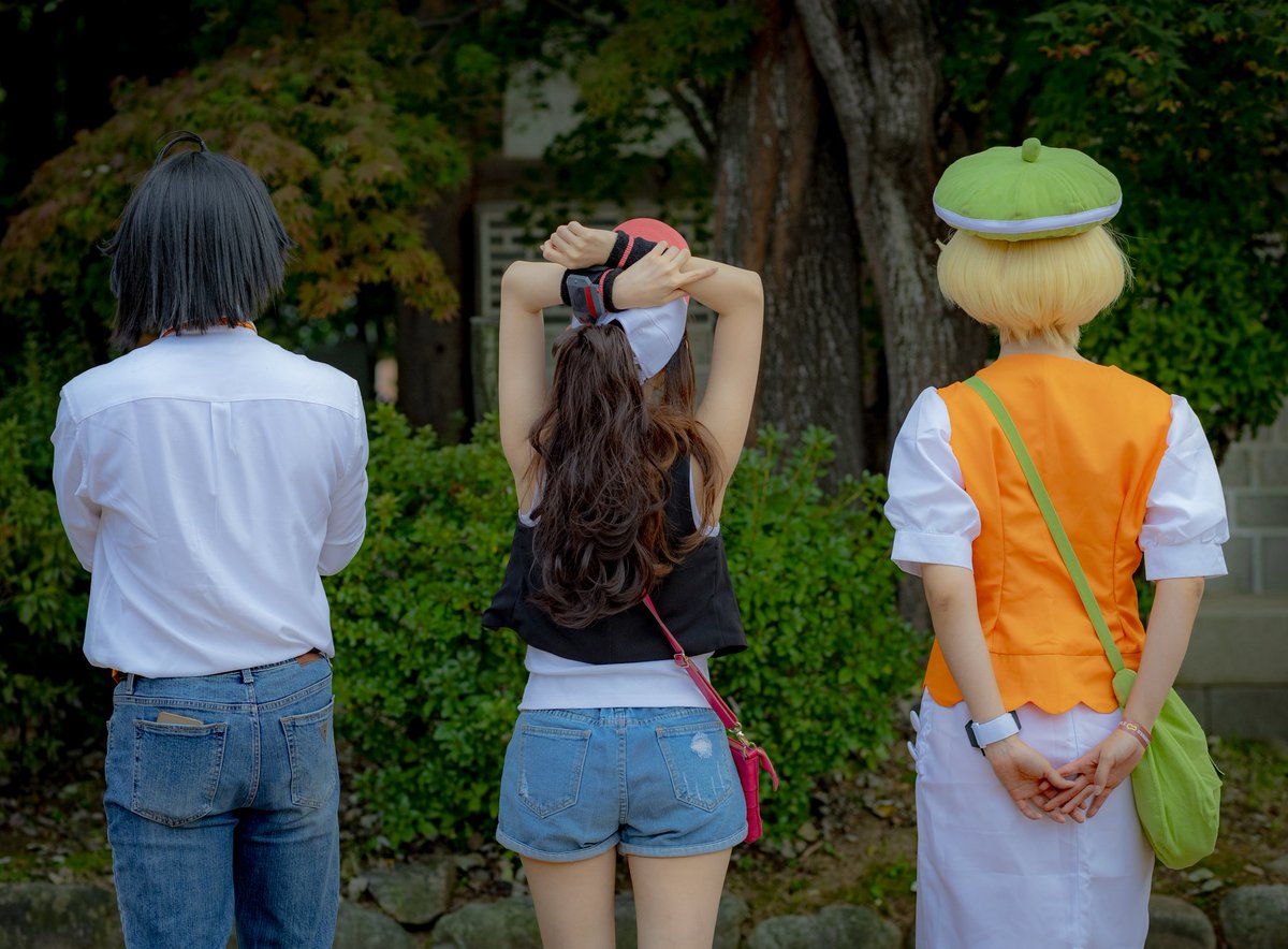 mang0505's tweet photo. #ポケモンBW #부만축 
마름꽃��을 트리오 🏡 https://t.co/cAPgftoIgw