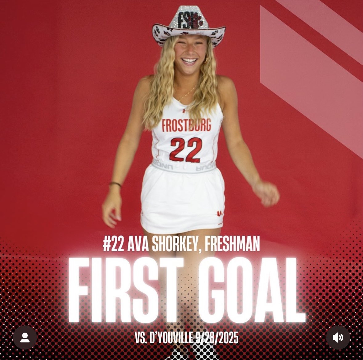 SHENFH's tweet photo. Another alum scores her first collegiate goal! Way to go Ava! https://t.co/w65vpvFoLO