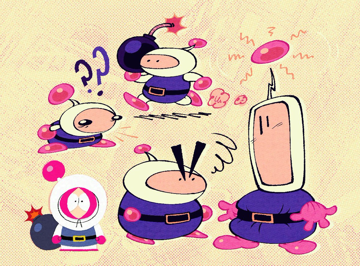 lumspark's tweet image. Bomb of man (ft bombermin)