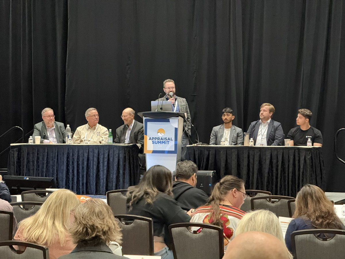 SFREP's tweet image. SFREP CEO Remington Jones on a “fireside chat” panel about UAD 3.6 with other software providers at Appraisal Summit in Las Vegas today.