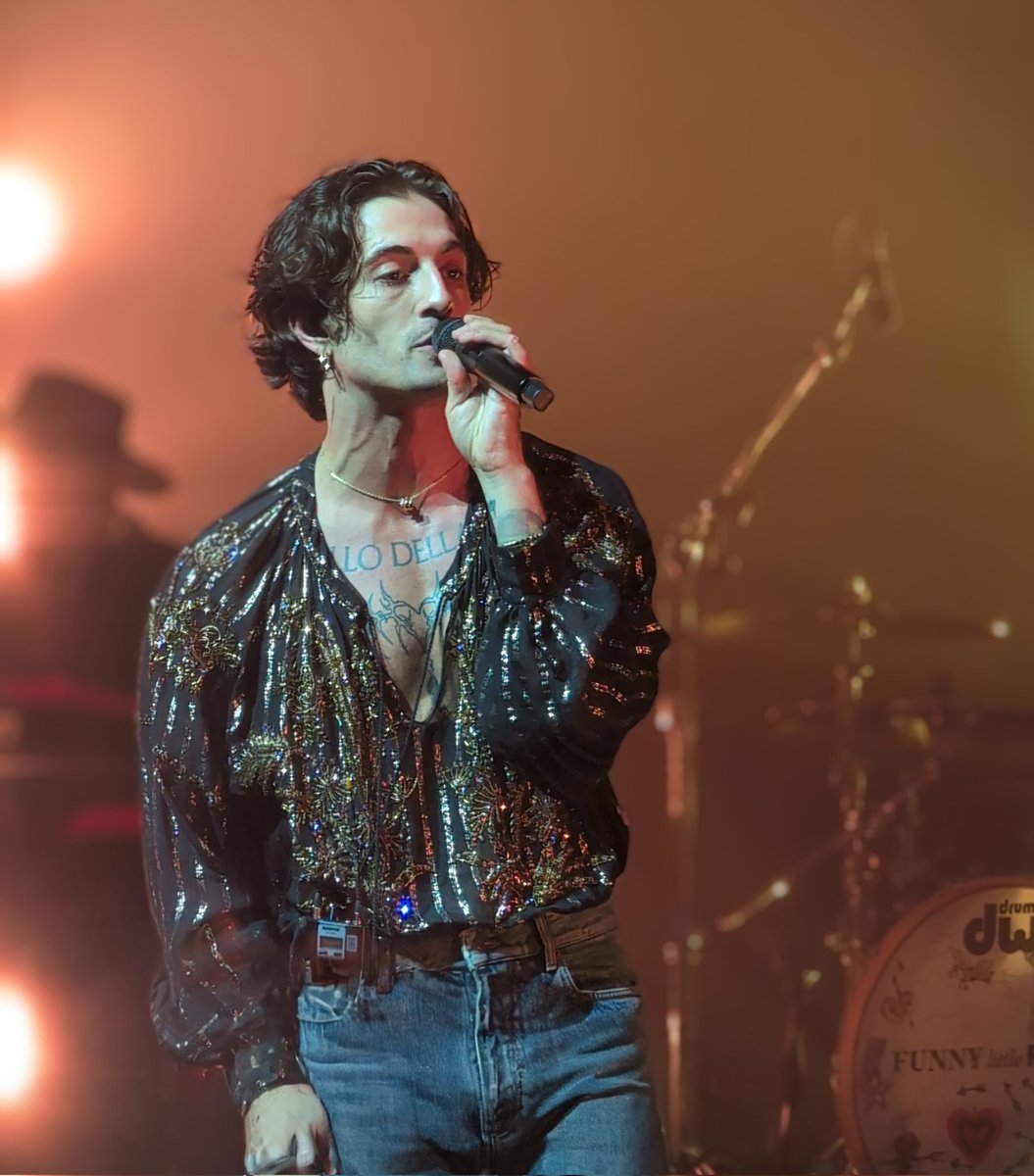 Damiano David <a href="/daviddamiano99/">Damiano David</a> #damianodavid <a href="/RoundhouseLDN/">Roundhouse</a>