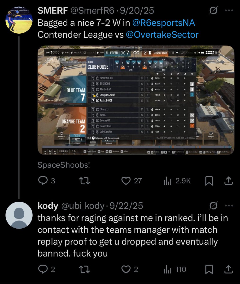 NighthavenLabs's tweet photo. @AlxPrs called him out over a week ago. he has already been exposed before for cheating and still somehow got picked up 😂😂😂 https://t.co/Wb3ah9yHge