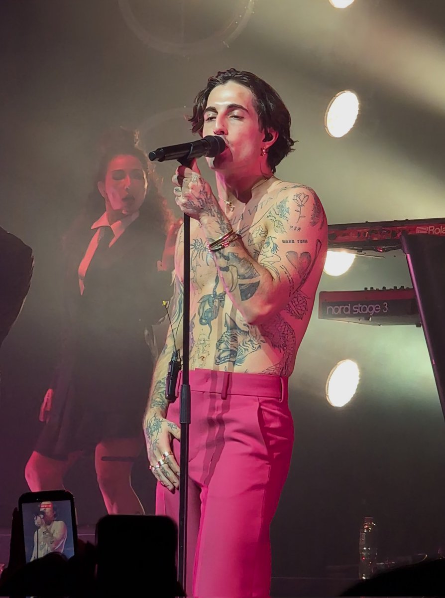 Damiano David / London / Night 2 #damianodavid <a href="/RoundhouseLDN/">Roundhouse</a>