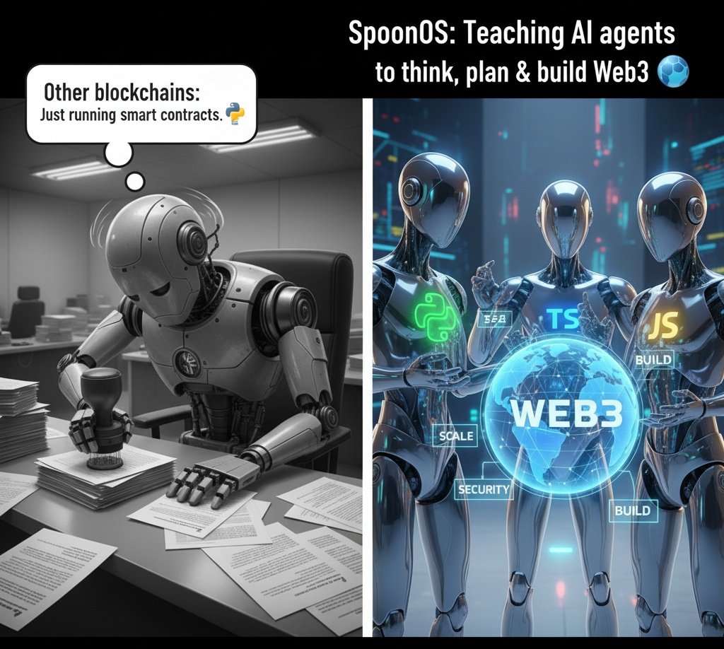 Carterlist (@carterlist7) on Twitter photo Not just smart contracts, <a href="/SpoonOS_ai/">SpoonOS 👅🥄</a> lets AI agents think, plan, and build, powered by Python, TypeScript & Neo’s ecosystem.
👉 Explore: spoonai.io
#Web3 #Crypto @NeoBlockchain #Neo $NEO $GAS Not just smart contracts, <a href="/SpoonOS_ai/">SpoonOS 👅🥄</a> lets AI agents think, plan, and build, powered by Python, TypeScript & Neo’s ecosystem.
👉 Explore: spoonai.io
#Web3 #Crypto @NeoBlockchain #Neo $NEO $GAS