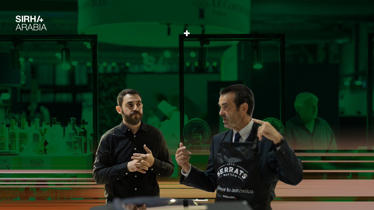 From craft to connection.
At Sirha Arabia, expertise takes center stage, where brands tell their stories and professionals build real partnerships.
pass.sirha-arabia.com/visitor.htm

#سيرا_العربية #هيئة_فنون_الطهي #الضيافة_السعودية