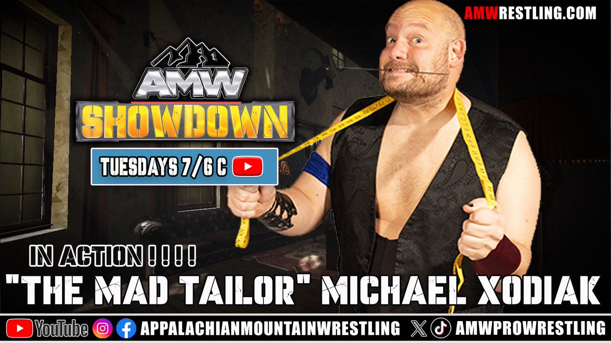 🚨THIS WEEK ON AMW SHOWDOWN🚨

💥Your TV MAIN EVENT is a TAG TEAM MATCH between two top contending teams, for the first time ever The Freelanders, AMW Champion Marty Clay &amp; his Cousin the Prospector Wes Barker take on the world traveled Heatseekers !

💥 The King of the Mountains
