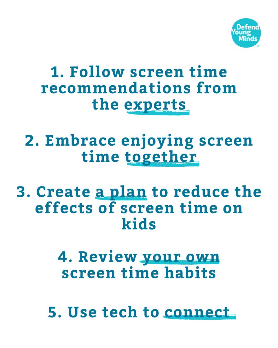 A recent study from <a href="/angelq_ai/">AngelQ</a> reveals what's on parents' minds when it comes to kids and tech.

The struggle is real, but there are practical ways to create healthier screen habits at home.

👉 Swipe to read our 5 tips for managing screen time.

More via defendyoungminds.com/post/5-easy-tr…