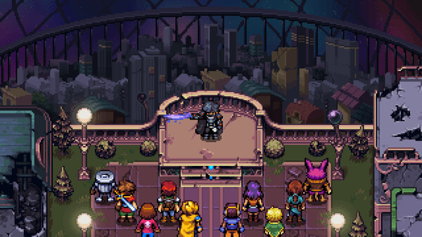 electricairgame's tweet image. Many are drawn to the ruins of Almus.
Glenn. Noa. Vera. Rio. Dustin. Alexandra. Warrior. Chel. Whoopis.
Countless heroes, one impossible fight.
Do you have the courage to defy Qliphoth?
#jRPG #RPG #RPGMaker #IndieGameDev