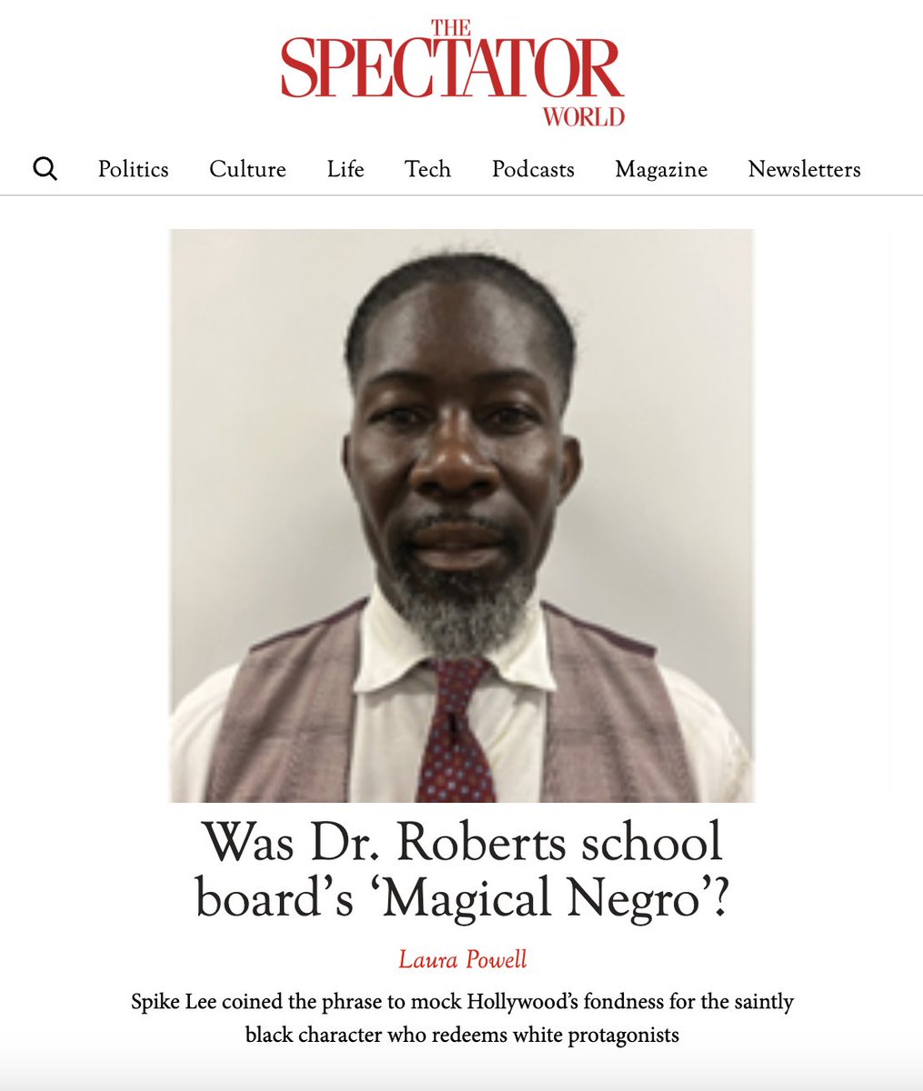 My latest article in The Spectator on the saga of The Talented Dr. Roberts. (That was my suggested title.)

Link in the comments. 👇
