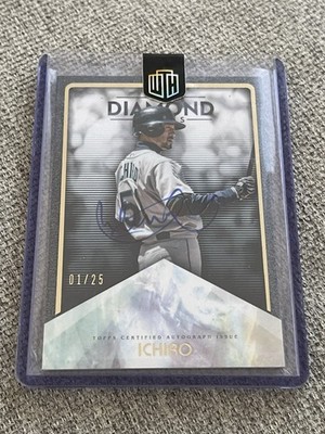 スポーツ選手 ICHIRO AUTOGRAPH CARD Ichiro Suzuki Autographed 2001 eTopps Rookie Card #100