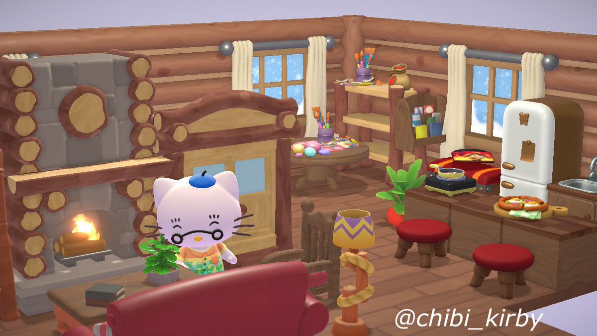 chibi_kirby's tweet photo. Hello Kitty grandpa’s cabin in Hello Kitty island adventure 🎨
#chibikirby #hellokitty #hellokittyislandadventure @SunblinkGameDev #cozygaming #cozygamingcommunity @hellokitty #hellokittysanrio #sanrio #houselayout #hellokittygrandpa @sanrio https://t.co/pya8xP7jIL