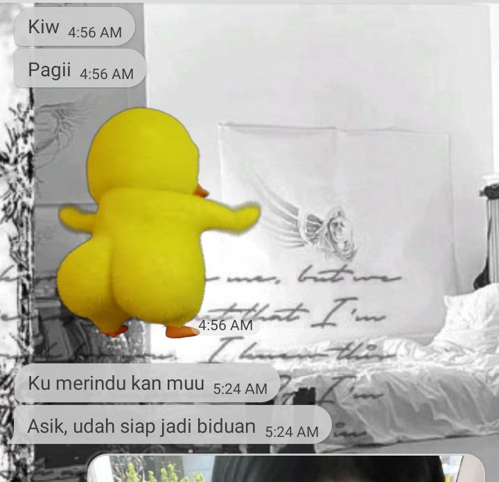 pagi pagi udah dapat cute message.
