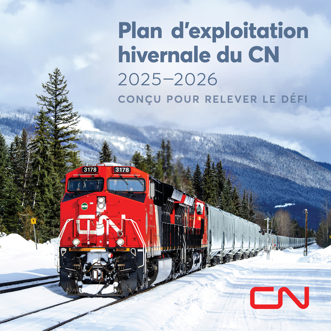 ❄️ L’hiver est un adversaire redoutable, mais le CN est bâti pour relever le défi. Grâce à une discipline opérationnelle, à une main-d’œuvre qualifiée et à l’innovation technologique, nous sommes prêts à offrir un service fiable et sécuritaire. 

🔗 cn.ca/fr/nouvelles/2…