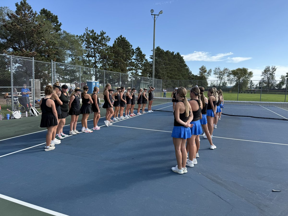 Jackets opened up section play today with an outstanding 7-0 win over Sartell. We performed well at many spots along with a couple girls who gave great effort in this team win! Proud of these young ladies!  The Jackets will be at home on Wednesday vs Becker or Rocori.