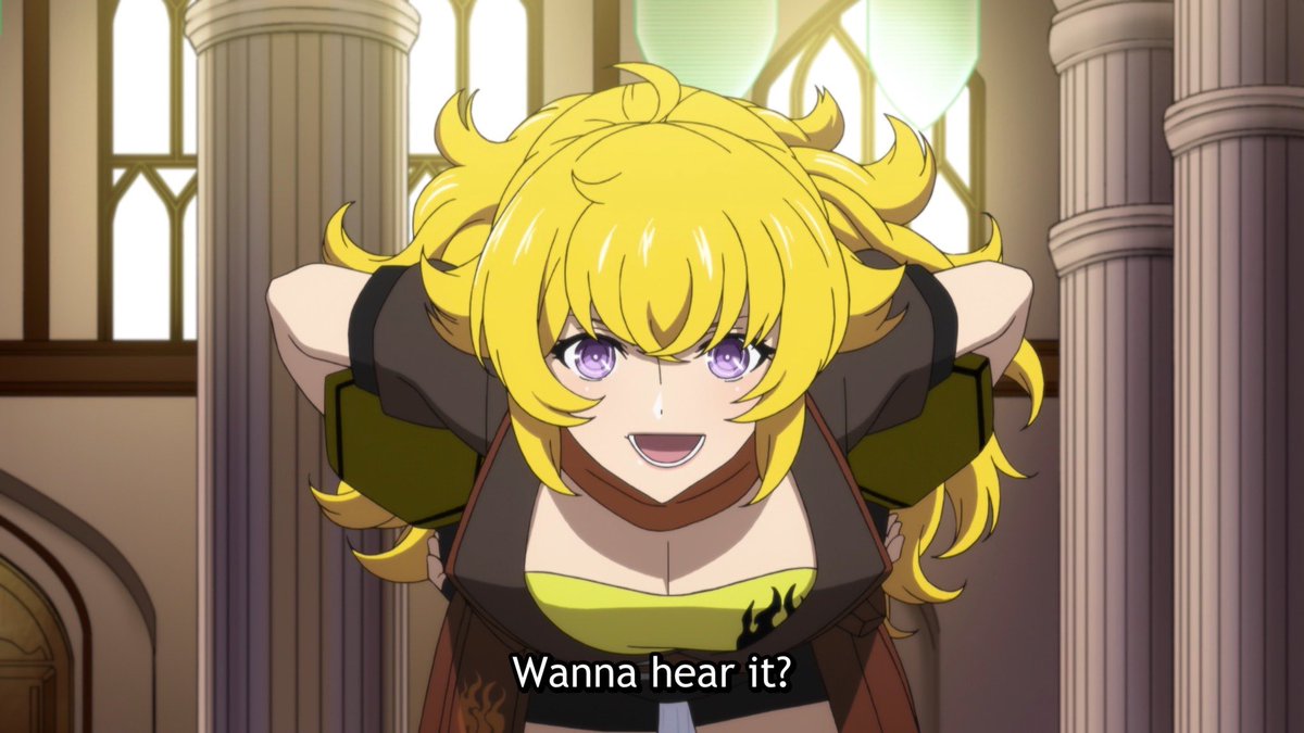 I have a joke for you #YangXiaoLong #RWBY