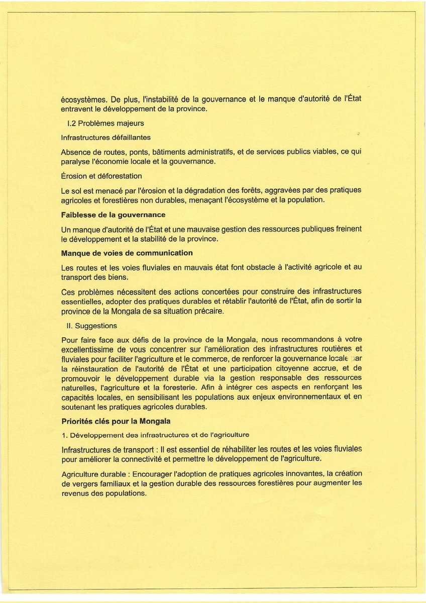 DidierEsimba's tweet photo. Dossier province de la MONGALA Chef lieu LISALA, Development social local  et urgences infrastructurelles ne sont plus une option ,mais des urgences en troisieme stade du coma.  Peril en la demeure.  Le Gouvernement de la la Republique au secours de manière  serieuse  .svp.Gvmnt https://t.co/UiaHIS0DOt