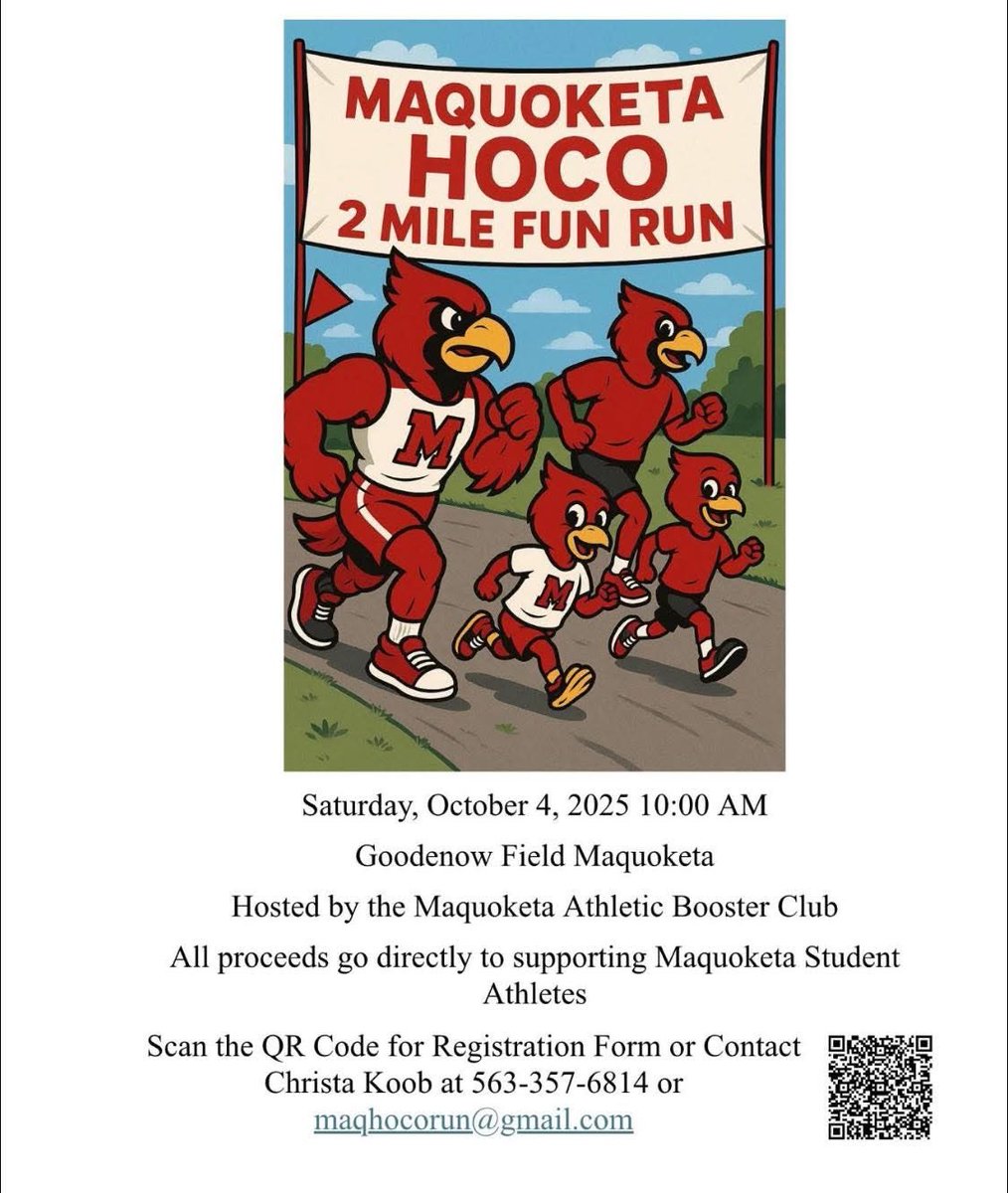 MaqBoosterClub's tweet photo. Still time to sign up!  Run or Walk…. https://t.co/dtViuyHH6v