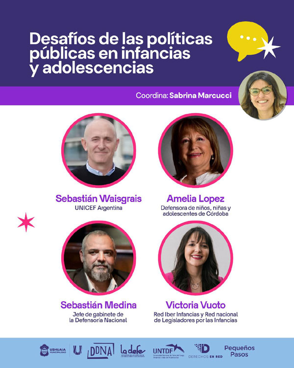 INFANCIAS Y ADOLESCENCIAS: USHUAIA SERÁ SEDE DE UN DEBATE CLAVE SOBRE POLÍTICAS PÚBLICAS Y SALUD MENTAL 
elojonoticias.com.ar/2025/09/infanc… <a href="/VictoriaVuoto/">VictoriaVuoto</a>