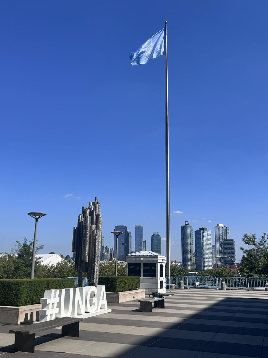 charlene_roop's tweet photo. Another UN High-Level Week wrapped. The energy, debates and quiet negotiations all point to one truth: even in turbulent times, dialogue is our most powerful tool. 
#UNGA80 #TrinidadAndTobago #UnitedNations 🇹🇹🇺🇳 https://t.co/auuaMNbJXu