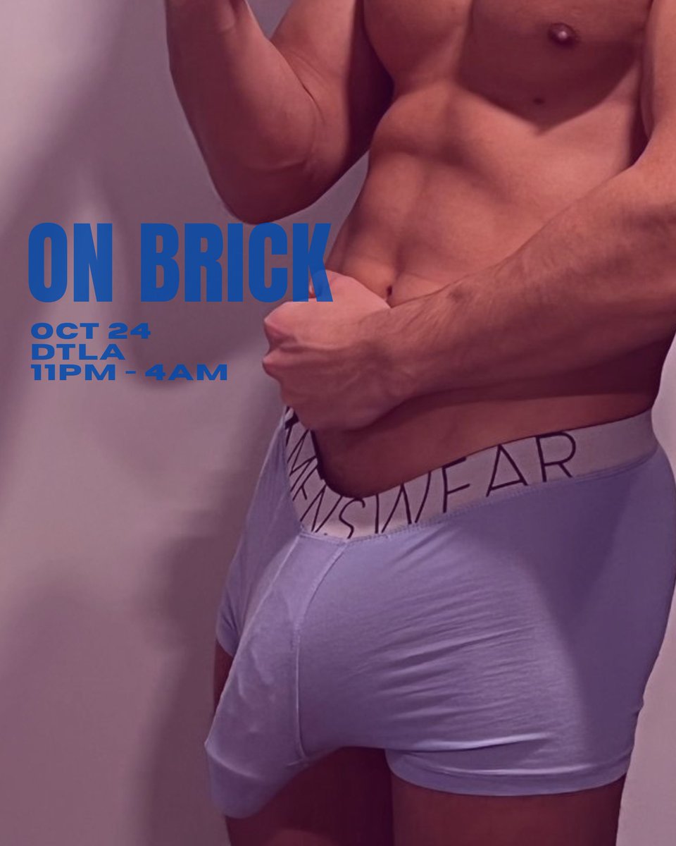 black_brick_'s tweet photo. ON BRICK RETURNS
OCTOBER 24
11PM - 4AM
DOWNTOWN LOS ANGELES
COME BEFORE MIDNIGHT FOR A $20 TICKET AND A DRINK ON US! 

DM US FOR ACCESS https://t.co/WjC60BlLKC