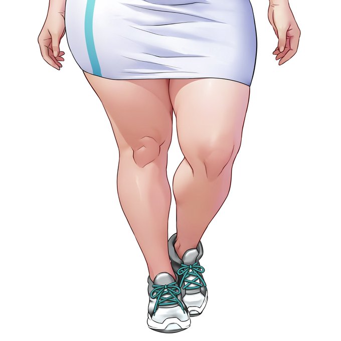 #このタグを見た人は自分の絵の太ももをのせる 