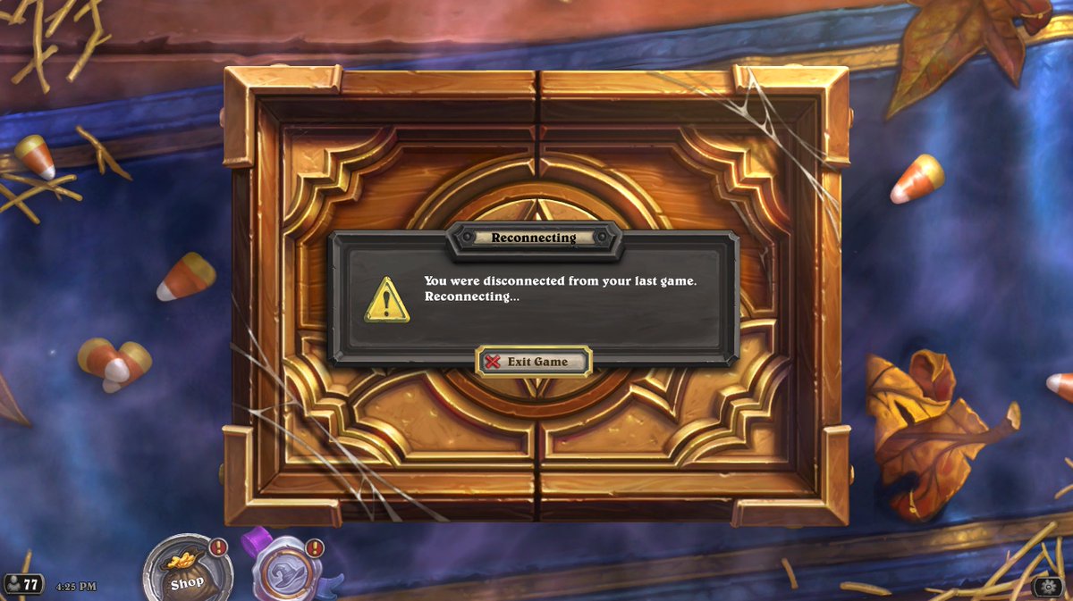 gamerrvg's tweet photo. Been stuck on this screen for the past 5 minutes :( . I just wanna be able to play the game. New patch actually made hearthstone unplayable. https://t.co/NLdqxK4Ptl