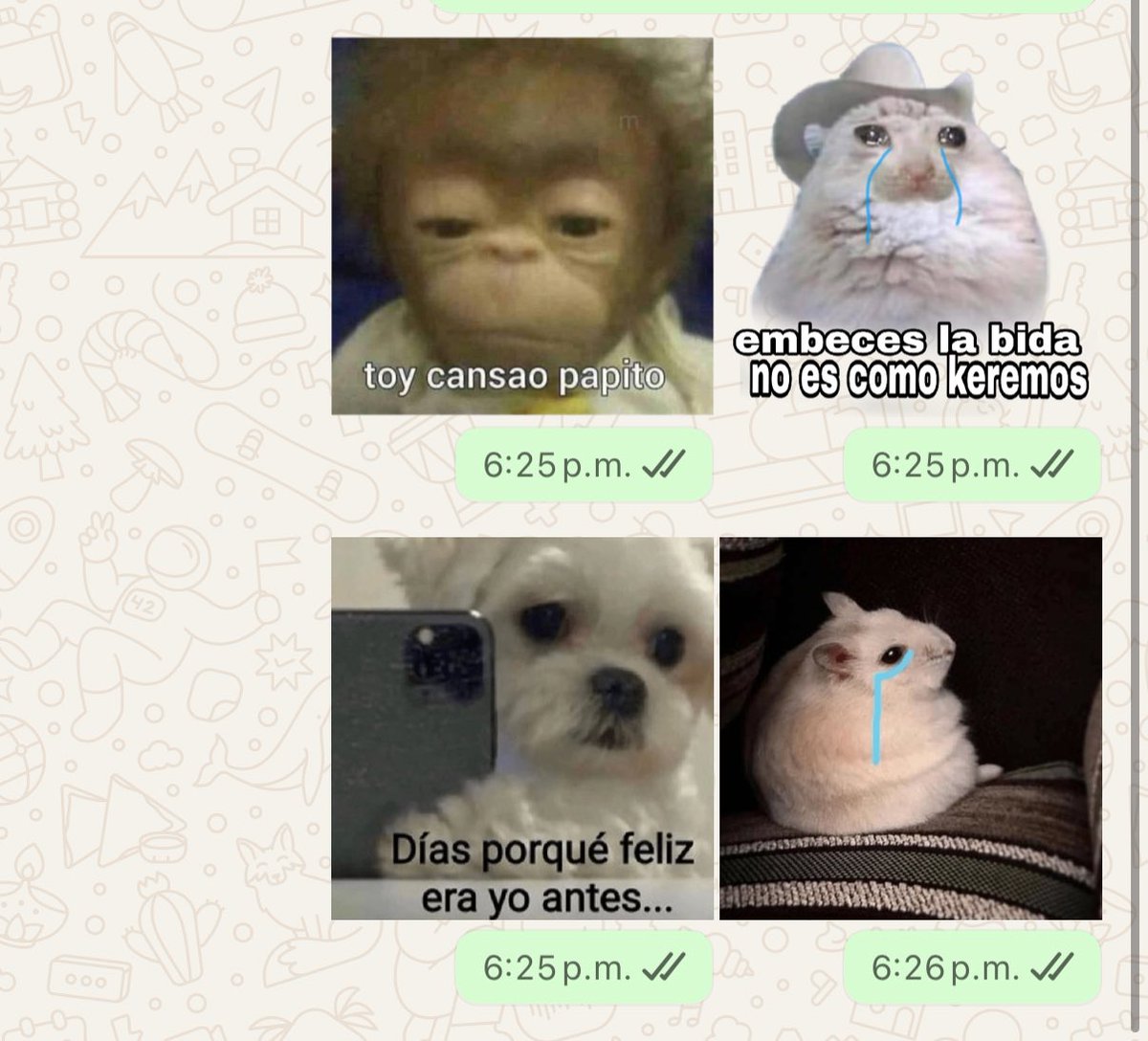 taniachi's tweet photo. Tenía mucho sin tener un lunes de bajón tan fuerte y mi esposo lo sabe 🫠 https://t.co/92U7vKfbeO