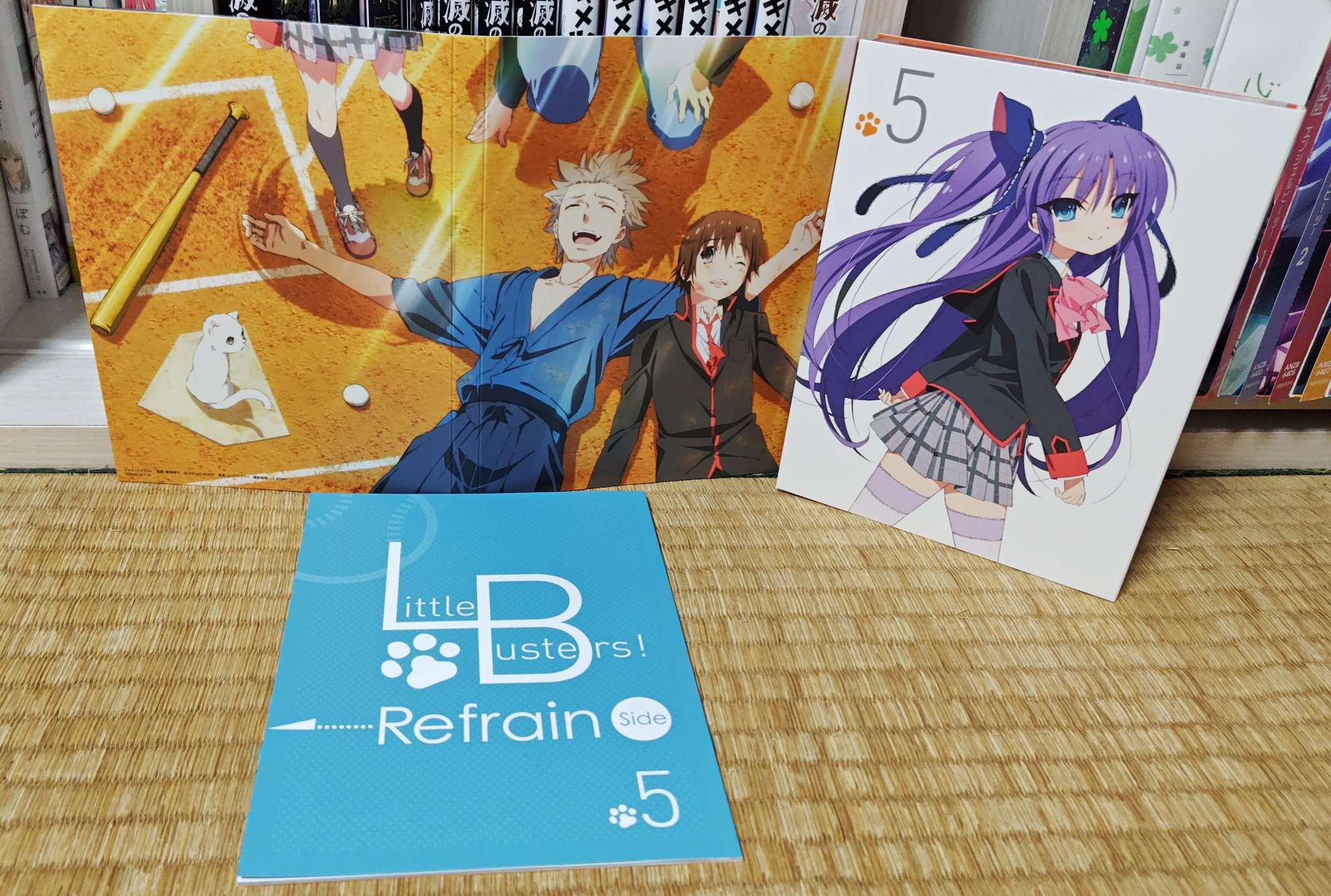 リトルバスターズ！ Refrain 入手困難非売品ポスター リトルバスターズ!～Refrain～ B2 販促ポスター - メルカリ