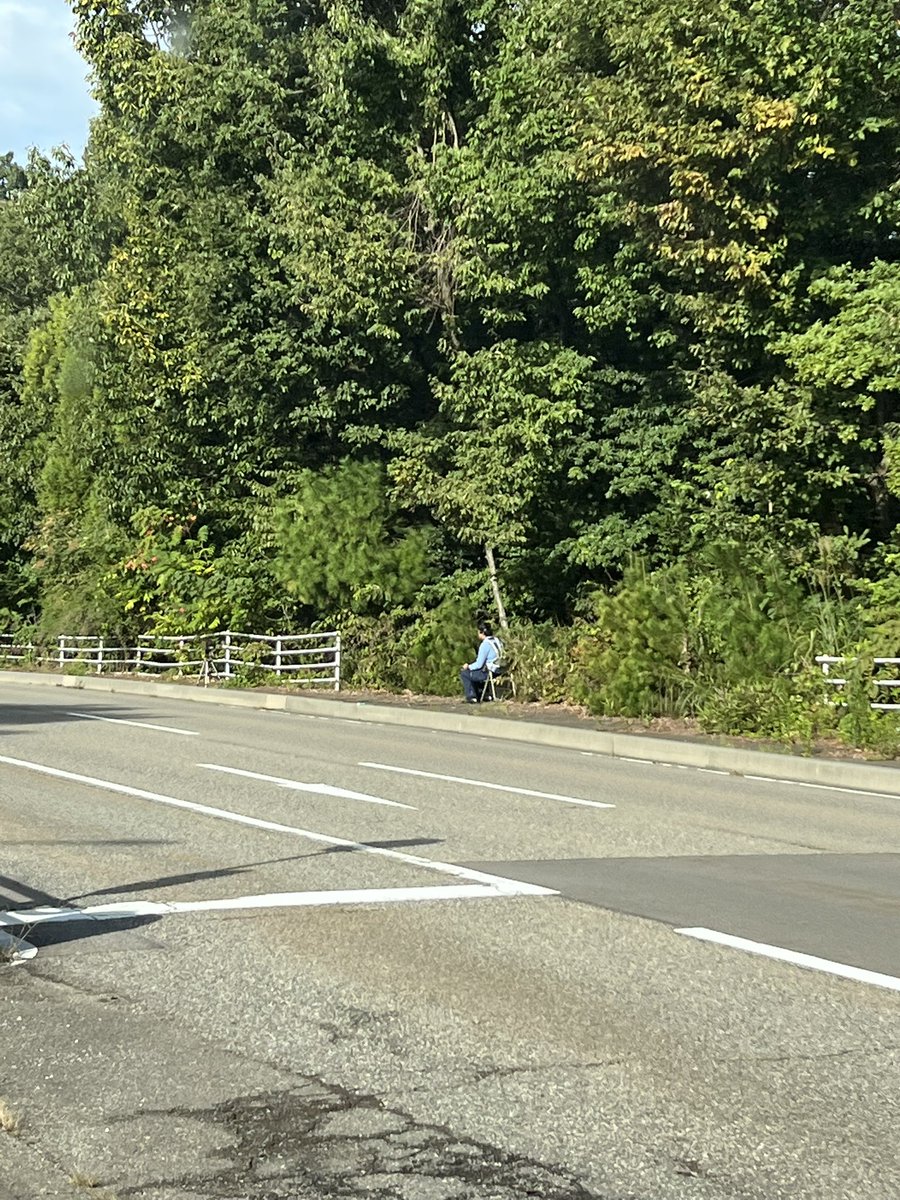 加賀産、工業団地前くらい
小松→金沢方面サイン会

測定後→1車線規制で漏れなく捕獲w
大盛況でしたを気をつけて！