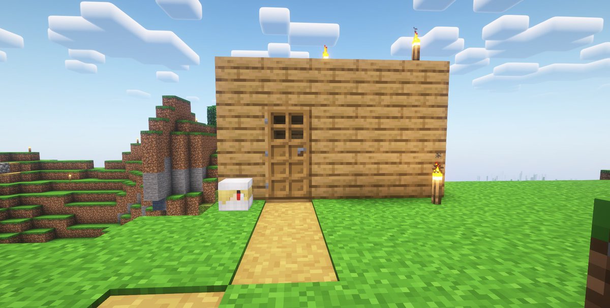 tinytowerMC's tweet image. void's house on the new server :|