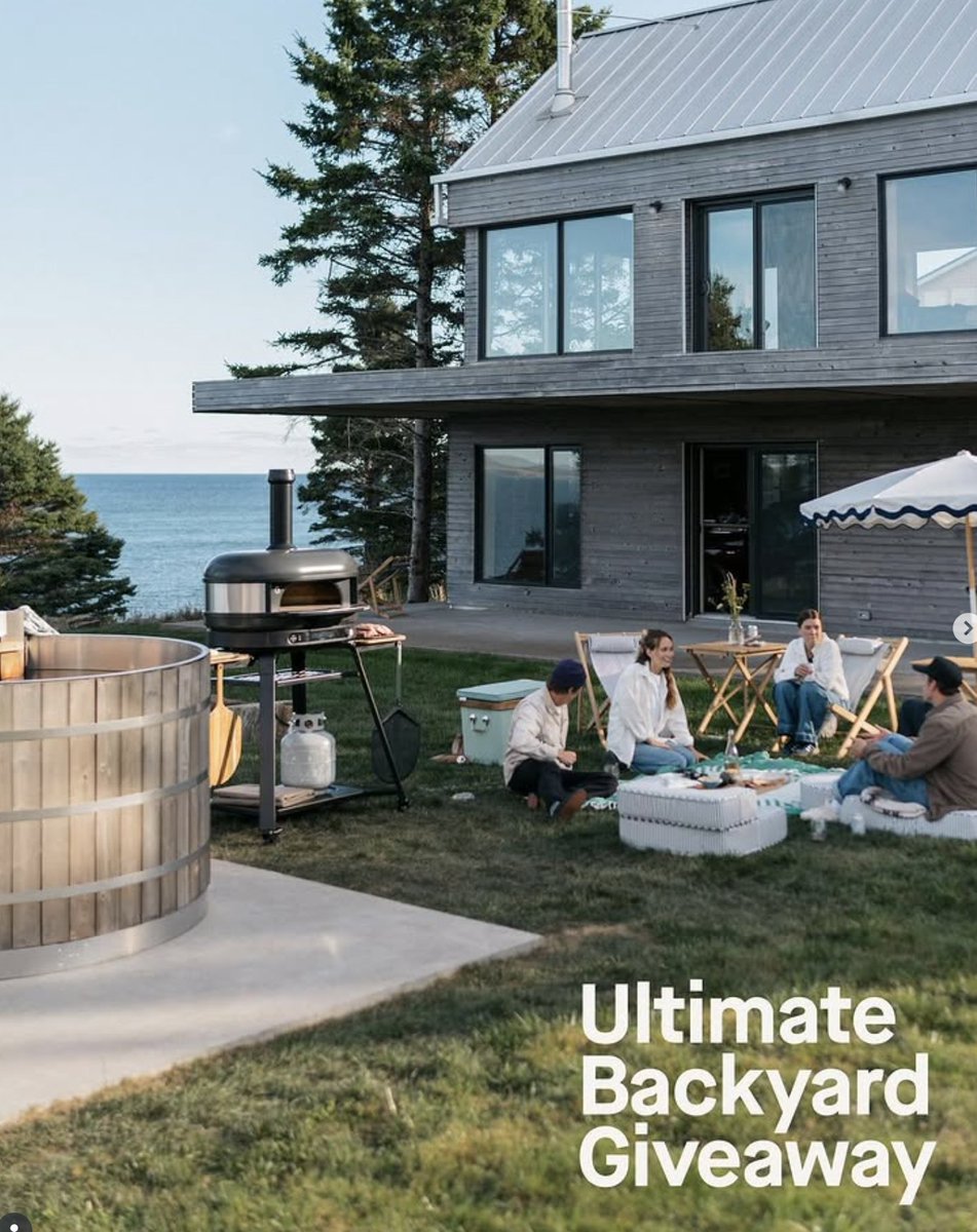SweepsMasters's tweet image. competitions.gozney.com/460182/22916595

1 x Gozney Dome XL (Gen 2) pizza oven + accessories. 1 x Wood Fired Hot Tub by AlumiTubs. $5,000 Business &amp;amp; Pleasure Co. gift card. $1,000 Made In gift card. $1,000 Slowtide gift card.Ultimate Backyard Bundle #Sweepstakes ends 10/10