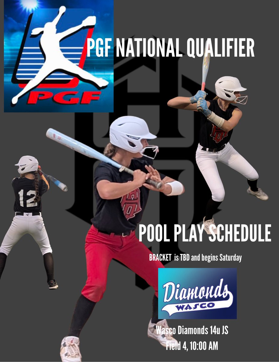 #pgf #nationalqualifier Our schedule for the PGF National Qualifier in Illinois is set for this weekend. We are hunting for a bid. 💪🏼⚫🔴