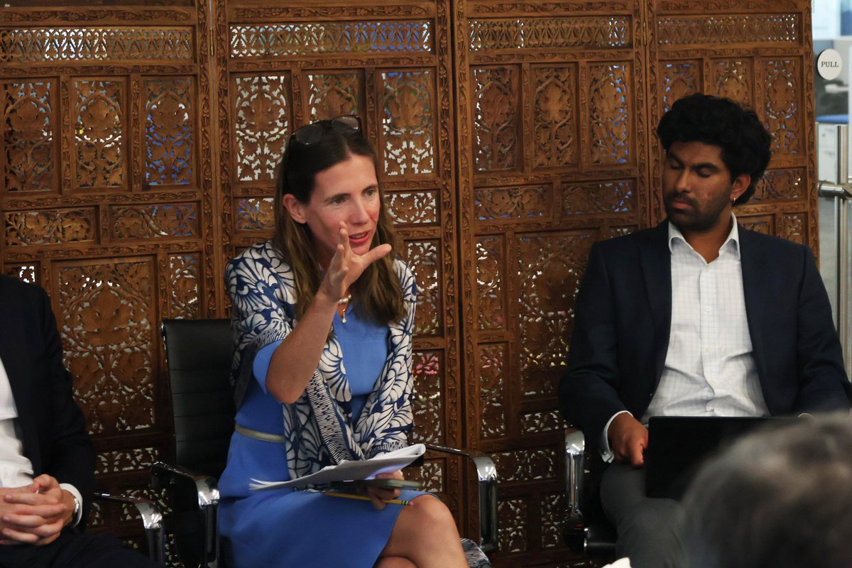 Together, we can learn lessons💡from 40+ cases using blockchain to tackle devt challenges around the 🌎 &amp; explore how to scale📈 solutions for the common good.

🙏🏽 for the dynamic exchange at our High-Level Strategic Dialogue on Blockchain for Development🌍  #UNGA
