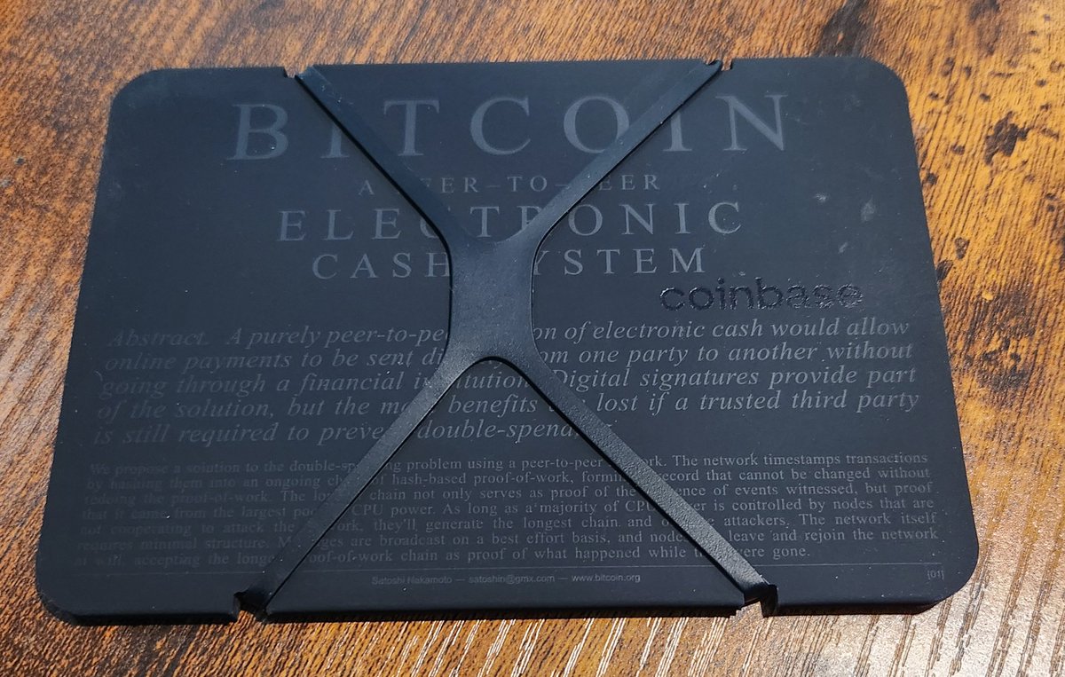 danbert01's tweet photo. The packaging of this card is very catchy. It's almost like when the first iPhone came out.

#coinbase #apple https://t.co/JxMj4KiS76