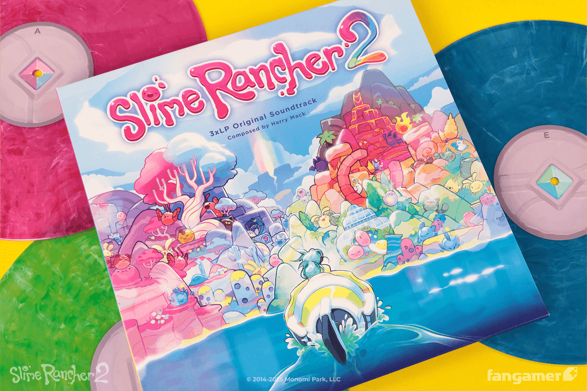 From Rainbow Island to our EU warehouse—all new Slime Rancher 2 desk mats, beanies, and pins! 

Plus our vinyl soundtrack is still available: fanga.me/r/slime-ranche…