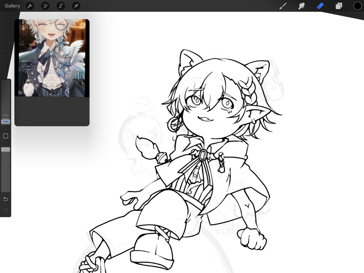 working on some stuff for spoopy season 🤍
