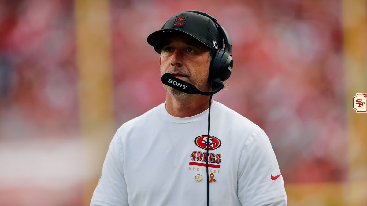 49ers's tweet photo. Kyle Shanahan recaps Week 4, provides injury updates, and looks ahead to Thursday night.

📰: https://t.co/M3hFBKW5bV https://t.co/yiFzzOzjyg