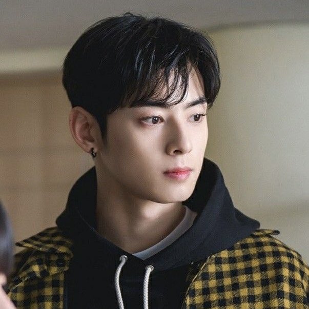 330film's tweet photo. let’s talk about how cha eunwoo looks 10x hotter with earrings https://t.co/o7K9TlarVM