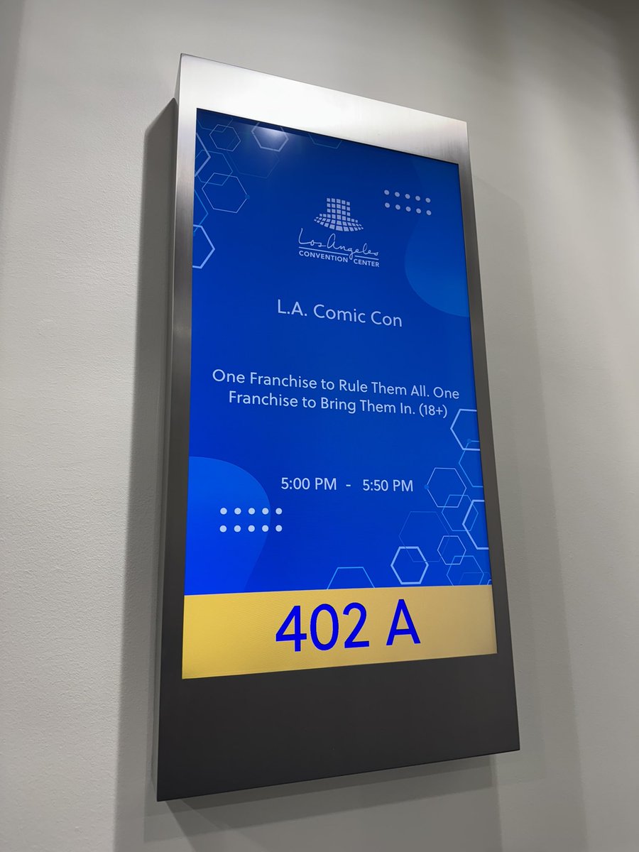 Maybe the busiest week of my life but got to put together this panel for <a href="/TheWafflePress/">The Waffle Press Movie Podcast</a> at L.A. Comic-Con with some good friends of mine.