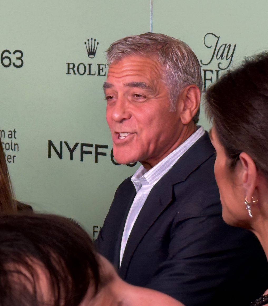 There’s some George Clooney and Adam Sandler action going on over here!