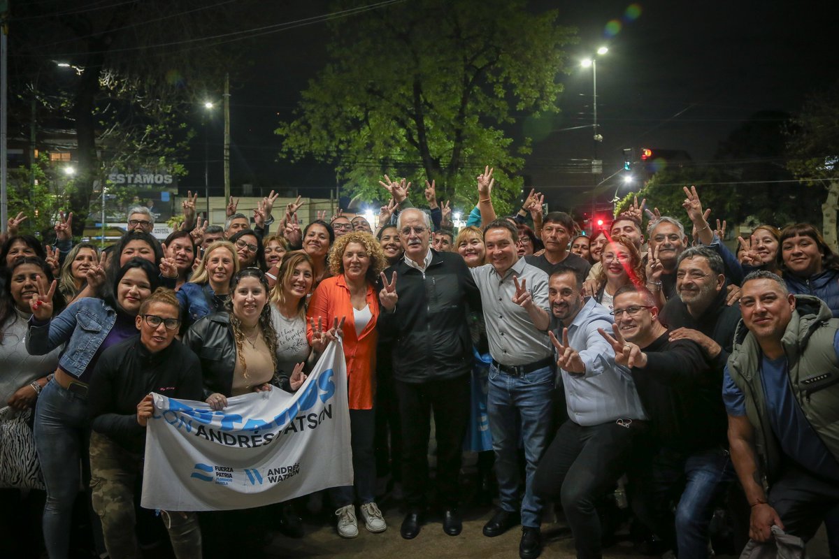 Como decía Perón: “El año que viene será mejor, porque el pueblo está con nosotros y nosotros con el pueblo” 😜✌️
¡Gracias Florencio Varela!
