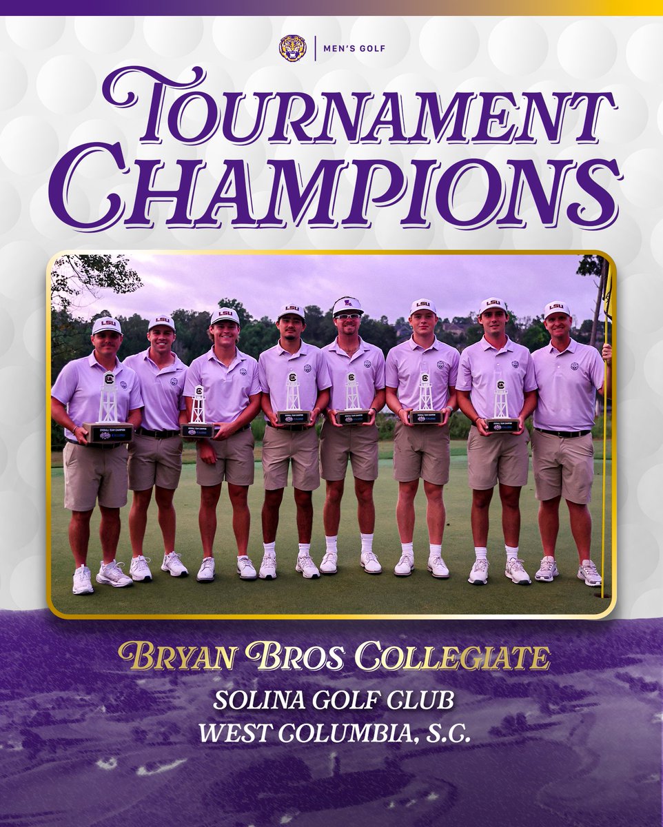 LSU Men's Golf tweet media