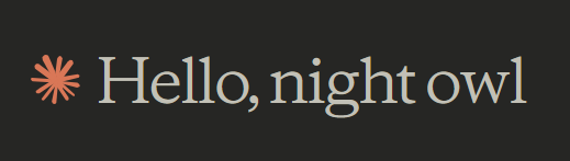 thanks for reminding me I should be sleeping, Claude.