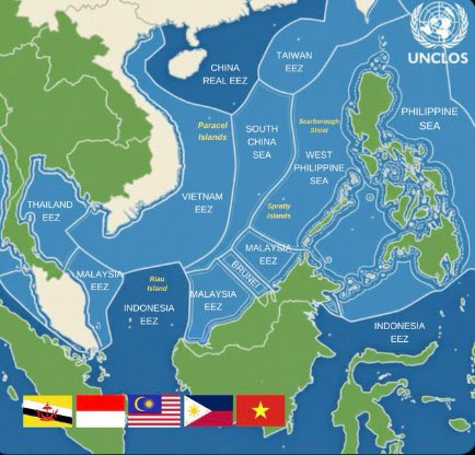 ChinaUncensored's tweet photo. A MUCH better map of the South China Sea https://t.co/qbkqWWU5ol
