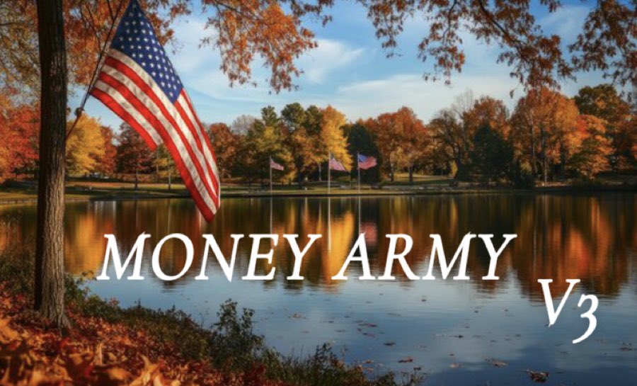 MONEY ARMY V3 IS LIVE 
$1000 USDC IN PRIZES THIS WEEK