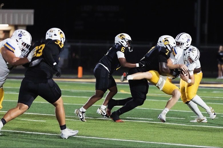 Stats from last week game

6 Tackles
5 Tackles for loss
3 sacks 
<a href="/CoachNelly_97/">Chris N</a> <a href="/DLcoachbeck/">Kevon Beckwith</a> <a href="/adamgorney/">Adam Gorney</a> <a href="/CoachK_Johnson/">Coach KJ</a> <a href="/Casey_Smithson/">Casey Smithson</a> @rivals <a href="/CoachSark/">Steve Sarkisian</a> <a href="/ShaunCookFB/">Shaun Cook</a> <a href="/GregBiggins/">Greg Biggins</a>

hudl.com/v/2Sr00d